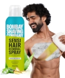 Bombay Shaving Company Sensi Hair Removal Spray – 200g | Painless & Irritation Free Spray (200 ml) | For Chest, Arms, Underarms & Legs | Pleasant Smell | Hair Removal Cream Spray