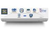 Carrier 1.5 Ton 3 Star Wi-Fi Smart Flexicool Inverter Split AC (Copper, Convertible 6-in-1 with Wi-Fi with Geo-Fencing, Smart Energy Display, New BEE rated, CAI18CE3R36W0/CAI18CE3R36W1, White)