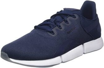 Reebok Men Textile,Synthetic Rubber Dailyfit Dmx Walking Shoes Vecnav/Ftwwht/Vecnav Uk-6