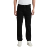 Pepe Jeans Black Mid Rise Straight Cargos