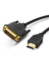 Cablecreation Hdmi To Dvi Cable Bi-Directional, Hdmi Male To Dvi(24+1) Male Braid Cable, Support 1080P Fhd Compatible With Steam Deck,Xbox, Ps4/Ps5, Laptop, Ns, Gaming Monitor Black 5Ft