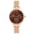 French Connection Stainless Steel Analog Brown Dial Women’s Watch-Fc134Rgm, Band_Multicolor