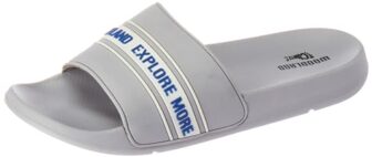 Woodland Men’s Lgrey PU Slipper-7 UK (41 EU) (SLD 4414022)