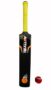 AQTIV8x Plastic Cricket Set with Golden Plastic Bat Size 6 & 1 Piece Red Tennis Cricket Ball