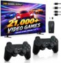 esuav 𝟏𝟓 𝐘𝐞𝐚𝐫 𝐖𝐚𝐫𝐫𝐚𝐧𝐭𝐲 Latest Model M8 4K Video Game 2.4ghz Wireless Console, 4k HDMI Output Stick Plug & Play TV Video Game with 9 Built-in Emulators,4k Picture Quality, Best Gifts
