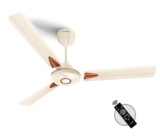 LONGWAY Aero 1200 mm BLDC Ceiling Fan with Remote Control | BEE 5 Star Rated Energy Efficient | Ultra High Speed 3 Blade Anti-Dust Decorative Ceiling Fan (1, Ivory)