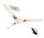 LONGWAY Aero 1200 mm BLDC Ceiling Fan with Remote Control | BEE 5 Star Rated Energy Efficient | Ultra High Speed 3 Blade Anti-Dust Decorative Ceiling Fan (1, Ivory)