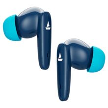 Boat Airdopes 181 in-Ear True Wireless Earbuds with ENx Tech, Beast Mode(Low Latency Upto 60ms) for Gaming, with Mic, ASAP Charge, 20H Playtime, Bluetooth v5.2, IPX4 & IWP (Bold Blue)