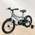 R For Rabbit Cruize Bicycle For Kids 14” For 3-5 Years | Training Wheels| 90% Assembled 10 T Road Cycle(Single Speed, Green, Front Rigid & Rear Suspension)