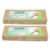 GLUN Women Wax Strips For Smooth Skin Without Wax, 140 Pieces Beige Strips, Hair-Free Skin, Gentle And Effective Hair Removal Nonwoven Strips, Pack Of 2