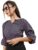 Tokyo TALKIES Women Regular Fit Mandarin COLLAR3/4 Sleeve Tops TTTP008011 Black L