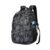 Safari Omega Plus Casual Laptop Backpack, 2 compartments, Raincover, Organizer, Full body print, Bottle holder, Front pockets Softline (Black)
