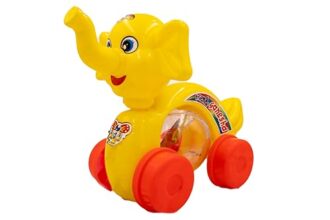 ToyBharat My Friend Ganesha is a Colourful Pull-Along Travel Toy for Toddlers Aged 1-6. Safe, Non-Toxic, and Designed for Indoor and Outdoor Fun, it Encourages Movement, Learning.