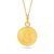 Kalyan Jewellers 24K (999) Purity Lord Ganesh Gold Coin Pendant 2 Gms