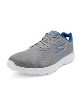 Skechers Mens Go Run 400 Gray/Blue Running Shoe – 10 Uk (11 Us) (54351Id-Gybl)