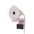 Logitech Brio 300 Full HD Webcam with Privacy Shutter, Noise Reduction Microphone, USB-C, Certified for Zoom, Microsoft Teams, Google Meet, Auto Light Correction – Rose