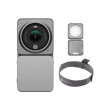 Dji Action 2 Power Combo (128Gb), Action Camera 4K + Extended Battery Module, 4K/120Fps, Super-Wide 155° Fov, Magnetic Attachments, Stabilization Technology, Mini Action Camera