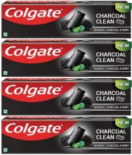 Colgate Charcoal Clean, Black Gel Paste, Bamboo Charcoal And Wintergreen Mint For Clean Mouth Toothpaste(480 G)