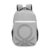 United Colors Of Benetton Noble Polyester 23L 4 Compartment Laptop Backpack For Unisex – Grey