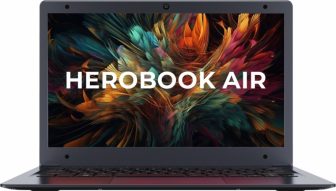 Chuwi Intel Celeron Dual Core 10Th Gen N4020 – (4 Gb/128 Gb Ssd/Windows 11 Home) Herobook Air Laptop(11.6 Inch, Grey, 0.91 Kg)