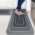 Amazon Brand – Solimo Silicone Kitchen & Bath Mat (Pack of 2) | Grey | Anti-Fatigue Comfort Foam | Waterproof & Anti-Slip | 60 x 40 cm & 40 x 120 cm| Quick-Dry & Easy Clean
