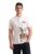 U.S. POLO ASSN. Printed Polo T Shirts for Men – 100% Cotton, Half Sleeve Mens Tshirt – XL, Ivory