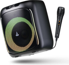 boAt PartyPal 185 with Signature Sound & Up to 6 hrs Playtime 50 W Bluetooth Party Speaker(Midnight Black, Mono Channel)