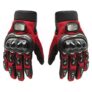 Flomaster- Probiker Gloves for Motor Cycle/Bike/Outdoor Sports Bicycle Cycling/Racing/Driving/Riding – Full Finger (Red- XL)
