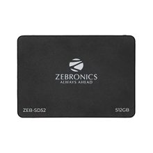 Zeb-Sd52 Ssd 512Gb, Sata Ii And Sata Iii Interface, Qlc, Silent Operation