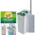 Scotch-Brite Plastic Hands-Free Microfiber Flat Mop with Compact Bucket, Splash Proof Design & Double Scraper for Easy Squeeze (1 Unit)