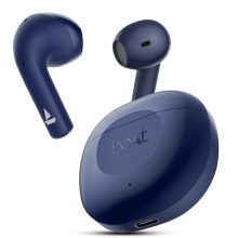 Boat Newly Launched Airdopes 125 Tws Earbuds With 50 Hrs Playtime,Quad Mics With Enxᵀᴹ Tech,Asapᵀᴹ Charging,Iwpᵀᴹ Tech, Beastᵀᴹ Mode With 50 Ms Low Latency,Btv5.3, Ipx5(Interstellar Blue)