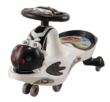Toyzoy BeeRide Magic Car with Light & Music for Kids|Boys|Girls Age 2+ Years (Black)