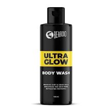 Beardo Ultraglow Body Wash For Men, 100Ml | Moisturizes & Hydrates The Skin | Contains Mulberry & Bearberry Extracts For Deep Cleansing & Nourishment | Soft & Smooth Skin