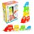 Ratna’s 3-in-1 Train Stacker, Nesting, Stacking & Pull Along Toy for Kids 1+ Years