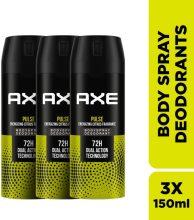 Axe Pulse Body Spray  –  For Men(150 Ml, Pack Of 3)