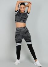Kobo Women Sports Seamless Active Wear Top (Imported)