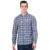 Red Tape Casual Checked Shirt for Men | Comfortable & Breathable | Durable & Stylish_RFS1804-XL Blue