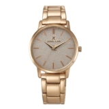 Daniel Klein Analog Glitter Rose Gold Round Dial Water-Resistant Wrist Watch for Women Girls, Ladies – DK11800-4
