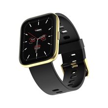 Tagg Verve Max Smartwatch 1.78” Large Hi-Res Display 24 Sports Modes, Heart-Rate, Blood Oxygen & Bp Monitor Live Watch Faces, In-App Gps, Calculator And Games Gold Black, Standard (Taggv32)