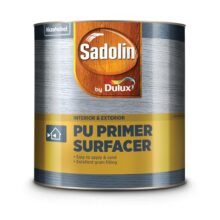 Sadolin by Dulux | PU Primer Surfacer with Opaque Finish for White Top coats | Excellent resistance to scratches, stains, and cracks | 4 Litres