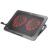 Geonix CoolZ 2Fan Laptop Cooling Pad |High-Performance 2 Cooling Fans 6 Adjustable Height Levels Up to 130mm | Compatible Upto 17-Inches| Supports uto 5kg | Mobile Phone Stand (Black & Red)