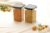 Kitchwell 1100 ML Square Plastic Storage Jar and Container | Air Tight Containers For Kitchen Storage Set | Pantry Organization | Storage Box Lid Food Rice Pasta Pulses Container | Container Sets (03)