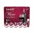 NutriGlow Red Wine Facial Kit for Glowing Skin – 6-Step At-Home Parlour Facial with Resveratrol & Red Grape Extracts for Tan Removal, Anti-Ageing & Radiant Skin | All Skin Types | 250g + 10ml Serum