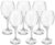 Amazon Brand – Solimo Wine Glass Set, 325Ml, Set Of 6, Transparent