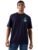 Spykar Men’s Blue Oversized Solid Half Sleeves T-Shirts