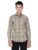 Ivoc Men Pale Green Checked Slim Fit Formal Shirt