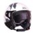 Royal Enfield Airforce 1901 Open Face Helmet | Certification: ISI & DOT | High Impact Grade ABS Shell | High Strength EPS Liner for Added Strength| Sleek Aviator Inspired Design | Gray (M) 58 CM