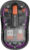 Zebronics Sheer Plus Ambidextrous Optical Mouse Wireless Mouse, 3200Dpi Silent, Rgb, Dual Bt, Dual Dongle Usb-A&C 4 Buttons(2.4Ghz Wireless, Bluetooth, Black)