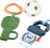 Fisher-Price Baby Toys Mini Me Moments Let’s Play Pickleball Set, 3 Sports-Themed Sensory Activities for Newborns Ages 3+ Months