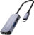 Amkette Type-C Usb 3.0 3 Port Mini Dock Usb Hub(Grey)